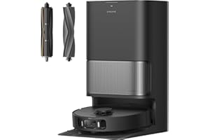 DREAME L40s Ultra AE Robot Vacuum and Mop Combo, 19,000Pa Suction, Self Emptying Dust Box, Flexible Mop & 167℉ Self Cleaning Washboard, Diverse Brush Selection, All-in-One Station, Auto Refill