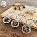 X-Chef 2 inch Diameter Stainless Steel Tea Ball Infuser Spice Strainer (Set of 6) - Free Cleaning Brush