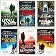 Cormoran Strike Series Collection (1-6) Books Set By Robert Galbraith (The Ink Black Heart, Troubled Blood, Lethal White, Career of Evil, The Silkworm, The Cuckoo's Calling)