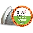 San Francisco Bay Compostable Coffee Pods - Organic Rainforest Blend (12 Ct) K Cup Compatible including Keurig 2.0, Medium Dark Roast