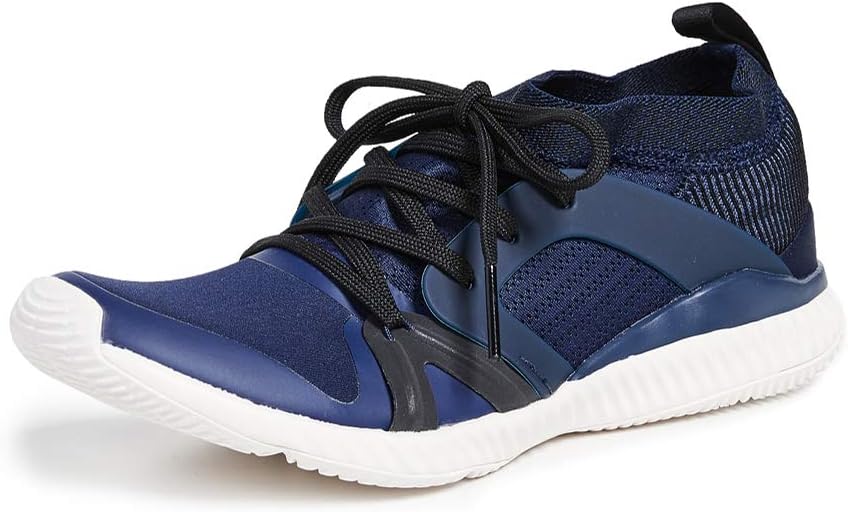 adidas by Stella McCartney Women's Crazytrain Pro Sneakers, Night Indigo/Core Black/White,