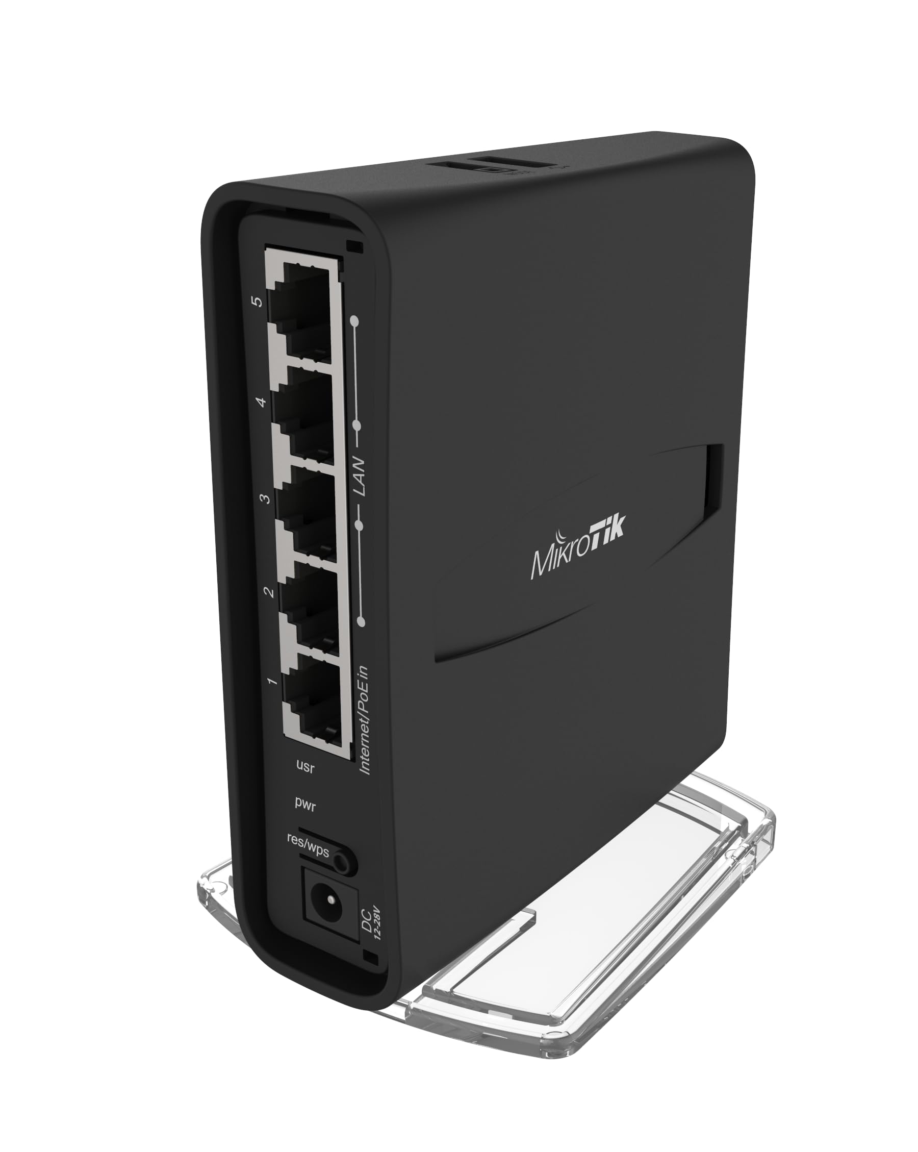 Mikrotik hAP ac² WLAN access point Power over Ethernet (PoE) Black
