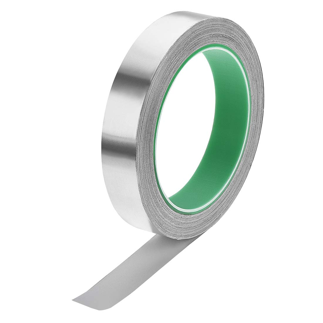 uxcell 18mm Aluminum Foil Tape High Temperature Tape for HVAC,Sealing,Patching Hot and Cold Air Ducts Adhesive Tape 20m/65ft