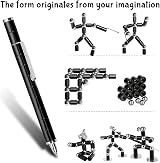 Aionly Fidget Magnetic Pen Ballpoint Stylus Black Gift Boxed view 2