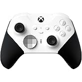 Xbox Elite Series 2 Core Wireless Gaming Controller (2025) – White – Xbox Series X|S, Xbox One, Windows PC, Android, and iOS