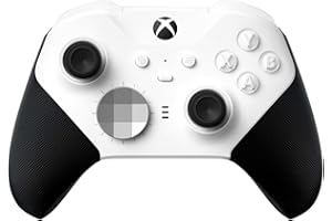 Xbox Elite Series 2 Core Wireless Gaming Controller (2025) – White – Xbox Series X|S, Xbox One, Windows PC, Android, and iOS