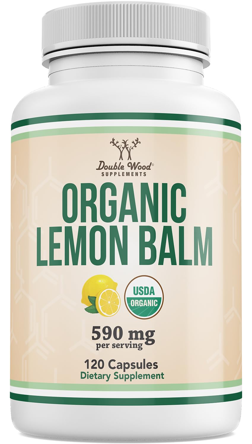 Organic Lemon Balm Capsules