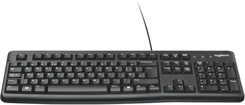 Teclado com fios K120 para Windows