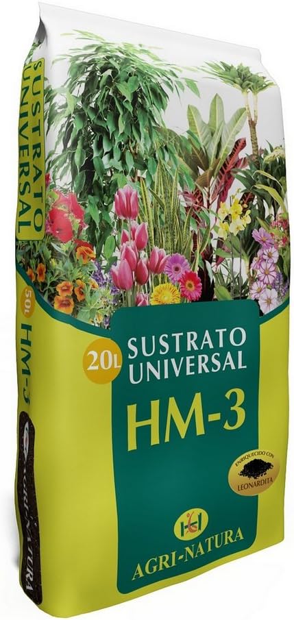 Sustrato / Turba Universal para el cultivo Agri-Natura HM-3 (20L ...