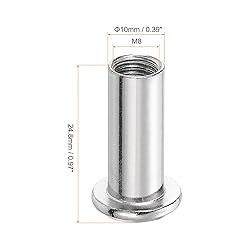 uxcell M8x22mm Hex Socket Head Insert Nut Screw