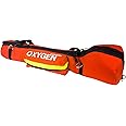 Dixie Ems O2 Shoulder Bag for E Size O2 Cylinder and Supplies, Oxygen Tank Carry Pack with Padding
