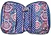 DIWI Quilted Bible Cover Large Sizes 10 X 7 X 2.75 Inches Good Book Case (L, C1 Blue Tapestry)