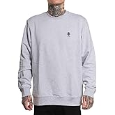 Sullen Men's Badge Long Sleeve Tattoo Lifestyle Graphic Crew Neck Sweatshirt