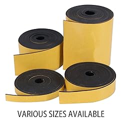 TORRAMI Adhesive Solid Neoprene Rubber Strips 1/16
