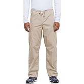 Cherokee Unisex Scrub Pants for Men & Women Drawstring Cargo Medical Uniform Straight Leg Nursing Scrub Bottoms - 4100