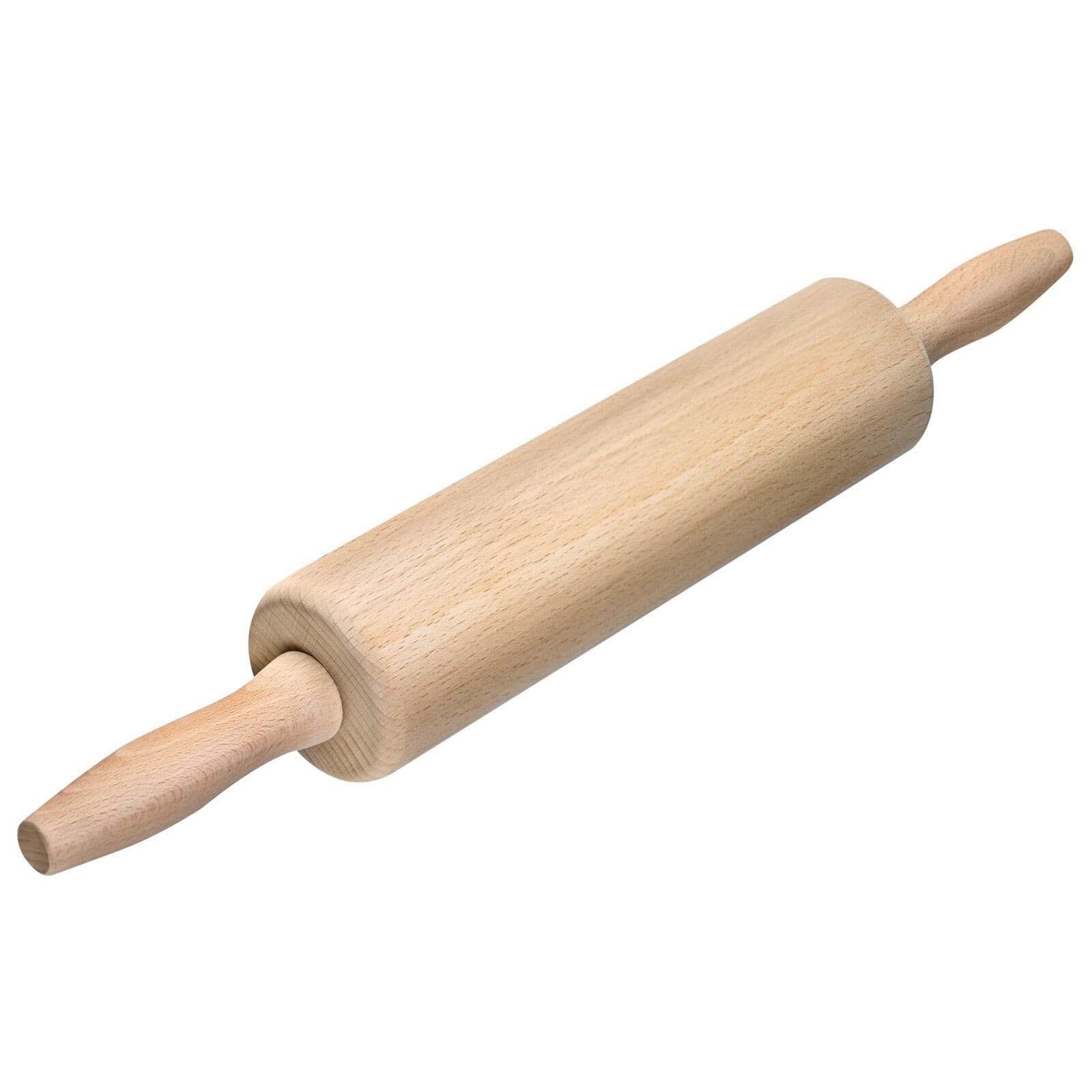 Westmark Rolling Pin, Beech wood, Length: 46 cm, Woody, Light Brown, 30012270