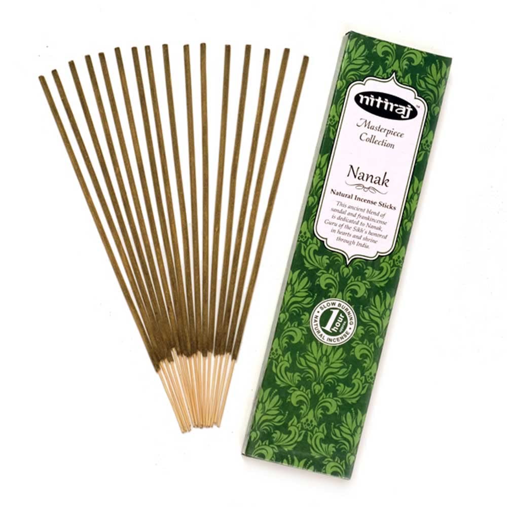 Nitiraj Nanak Masterpiece Collection Masala Incense Sticks 25 gram pack