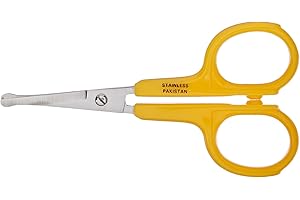 TAMSCO Safety Scissor 3.5-Inch Safety Tip Plastic Handle Stainless Steel Body