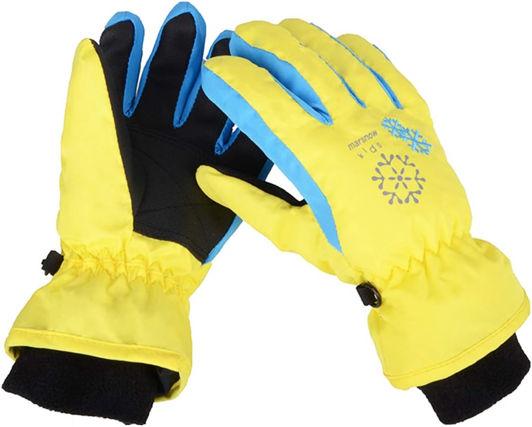 TRIWONDER Kids Ski Snow Gloves Winter Cold Weather Windproof Warm Snowboard Sport Mittens for Boys Girls : Sports & Outdoors