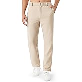 Mens Golf Pants Waterproof Stretch Work Pants 30"/32"/34" Quick Dry Lightweight Casual Comfy Trousers with Pockets