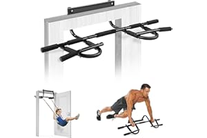 ZBZBML Heavy Duty Doorway Pull Up/Chin Up Bar for Home Gyms Home Exercise, Multifunctional Strength Training Pull up Bar Fits Most DoorWays,Manufactured from 1 Inch Diameter,1.5MM Thick Steel Pipe and