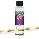 Urban Naturals Moroccan Amber Reed Diffuser Refill Set | Includes a Free Set of Reed Sticks! 4 oz. | Great Gift Idea Home Fragrance Lovers!
