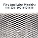 AprilAire 10 Water Panel Humidifier Filter Replacement for AprilAire Whole-House Humidifier Models 110, 220, 500, 500A, 500M, 550, 550A, 558 (Pack of 10)