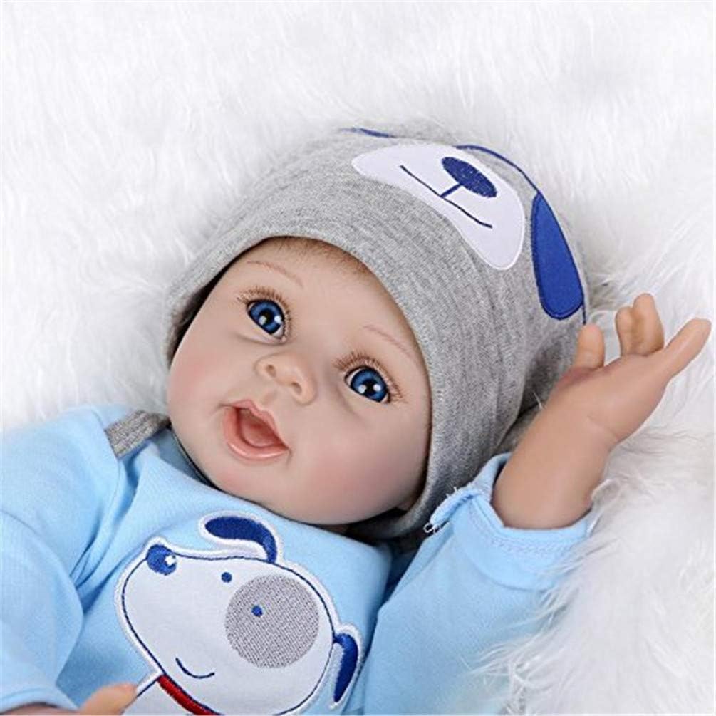 Ziyiui Poupee Bebe 22 Pouces Soft Silicone Vinyle Bebe Poupee Reborn Bebe Mignon Garcon Portant Jouet Poupee Cadeau Ensemble Pour Les 3 Ans Et Jeux Et Jouets Poupees Poupons Et Accessoires Lawawarenesssociety In