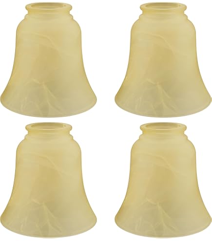Aspen Creative 23158-4 Pantalla De Vidrio De Repuesto Para Ventilador