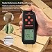 Meterk Handheld Mini Wood Moisture Meter Digital LCD Lumber Damp Meter Detector Tester 2 Pin Probe Range 2%～70%