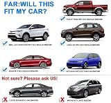 DIZA100 Car Side Window Sun Shade 42x20 2Pack for 98% Cars Mosquito Net view 5