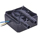Laing DDC Pump 12V DDC 4.2 PWM - DDC4.2P-HT4NWX-01 - BULK (13996) | 12V, 18W Max, 4.7m Head, 600 l/h Max Flow, 62&times;62&times;38mm, Ceramic Ball Bearing, PWM + Molex Headers, 3/8" Barb Ports, 50