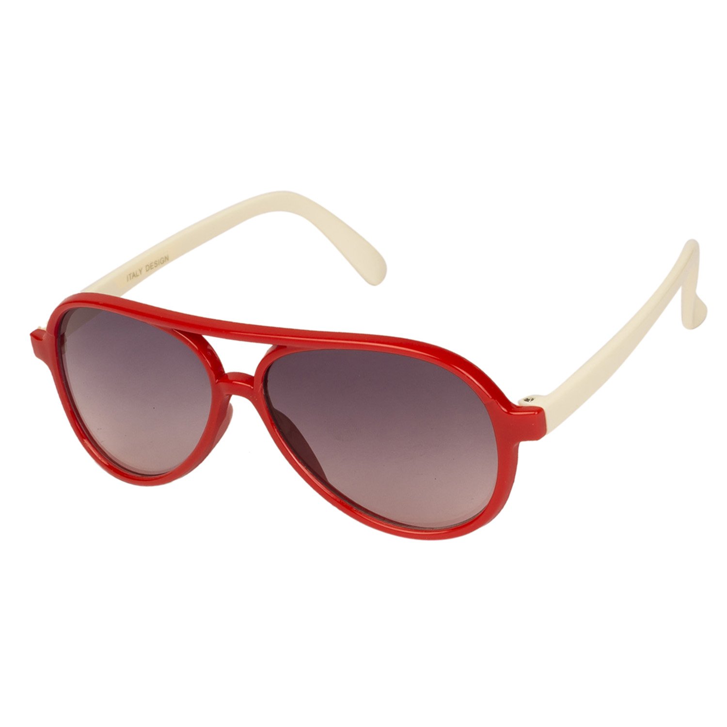 red reflective sunglasses