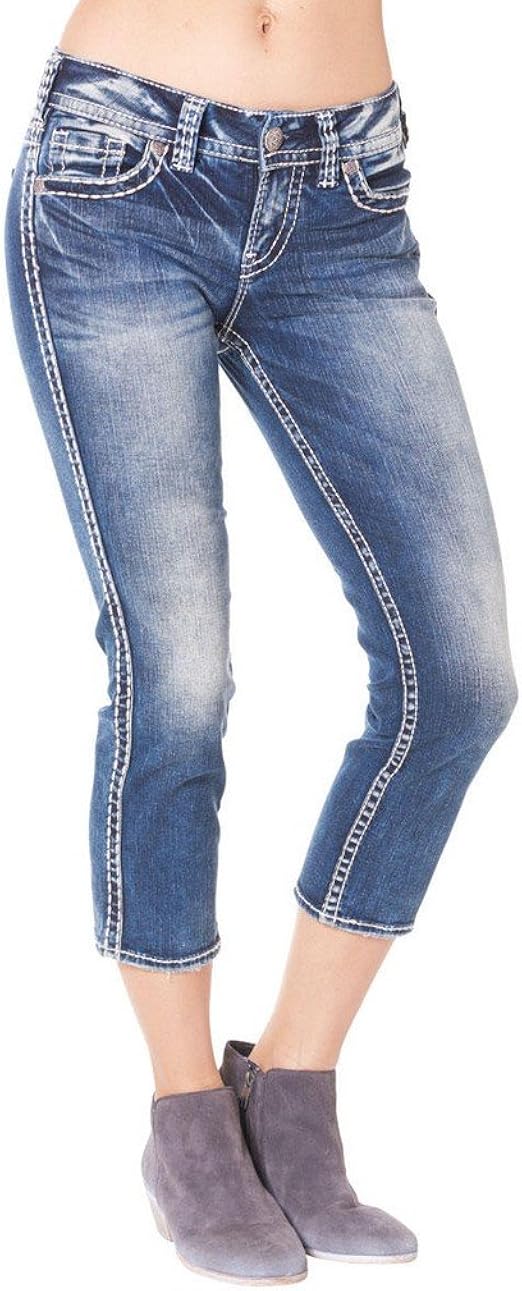 size 14 in silver jeans