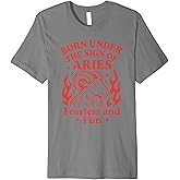 Aries Sign Of Zodiac Cute For Kids and Women Premium T-Shirt