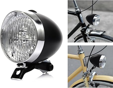 Amazon Co Jp P T バイクライト フロントled 180ルーメン ビンテージ 自転車ヘッドライト レトロ おしゃれ 装飾 サイクリング 懐中電灯 ランプ スポーツ アウトドア