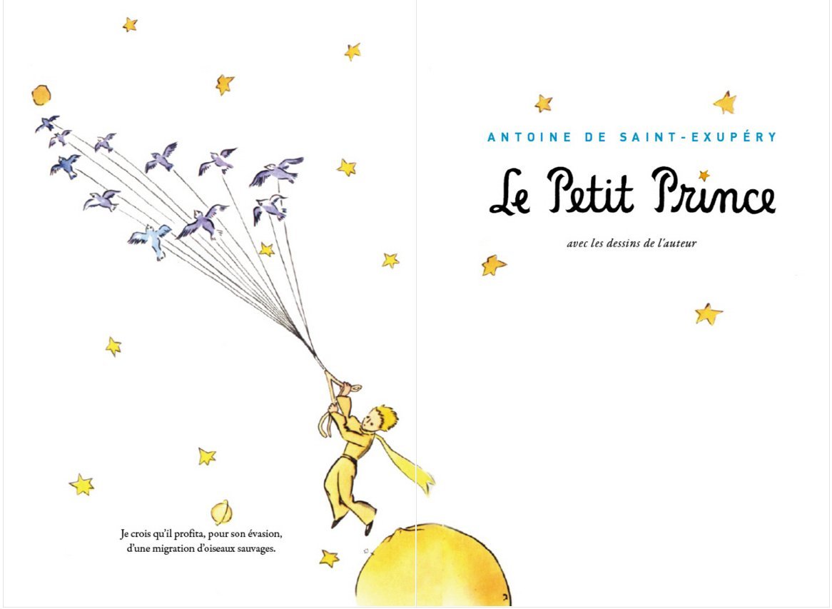 The Little Prince Book Korean English French 3 Languages