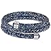 Swarovski Womens Crystaldust Bangle Bracelet Blue One Size