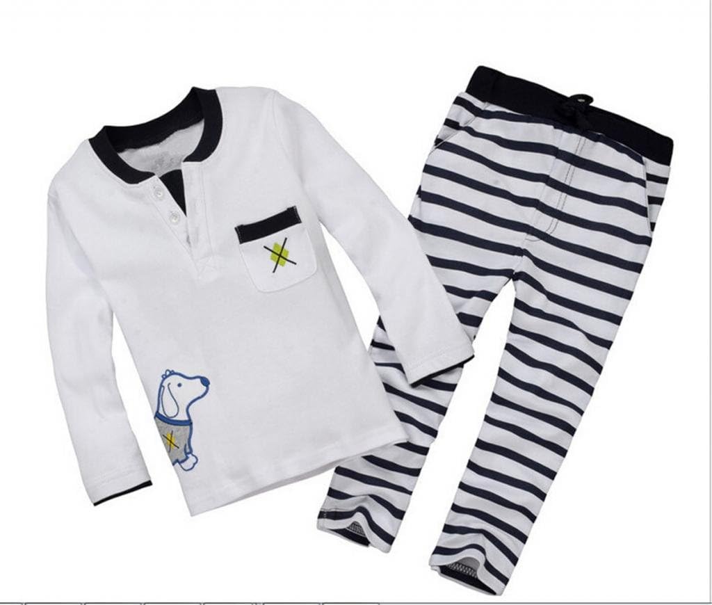 Baby Box Baby boys' Long Sleeve Infant Clothing Set T-shirt + pants