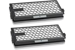 2 Pack SF-AA 50 Active AirClean Filter Compatible with Miele Complete C2, Complete C3, Compact C1, Compact C2, S4, S5, S6, S8