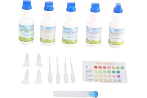 TITA-DONG Soil Test Liquid Solution, PH Nitrogen Phosphorus Potassium Measuring Soil Test Kit, Accurate Nutrient and pH Analysis with Recommendations Tailored to Your Soil Plant Needs,Grow The Best Lawn Garden