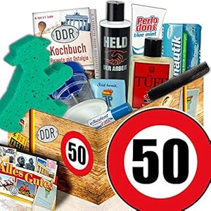 DDR Pflege Box Mann / 50. Geburtstag Geschenk Idee / geschenke 50. geburtstag