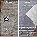 Non Slip Rug Pad Grippers - 8x10, 1/8
