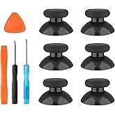 TOMSIN® Replacement Thumbsticks for Xbox One/ PS4 Controllers, Joysticks Repair Kit for Xbox One S (6 Pcs)