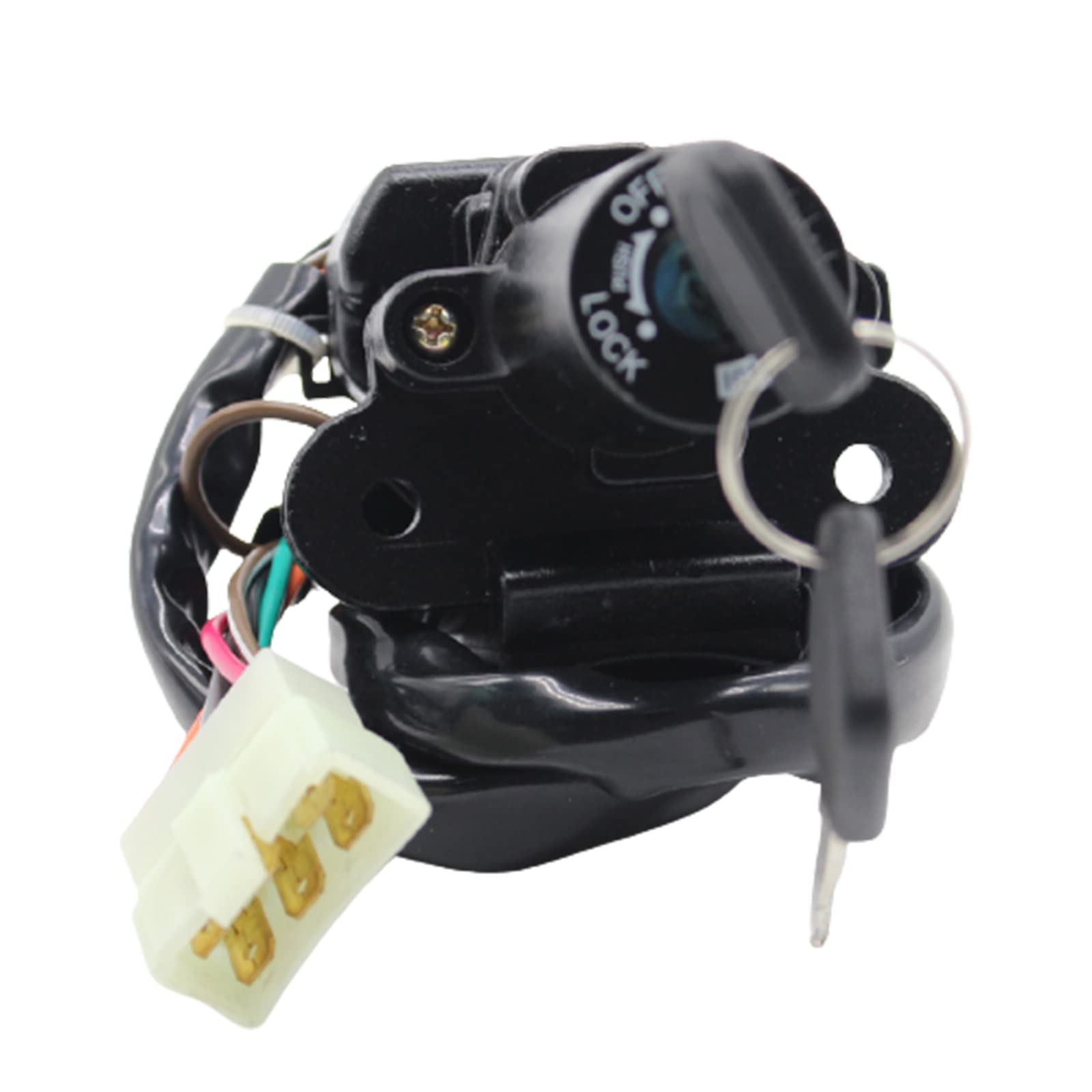 NBVLKH 6 Pin 7 Wire Ignition Key Switch Replacement