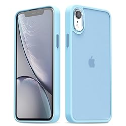 oakxco for iPhone XR Case Matte Clear, Translucent