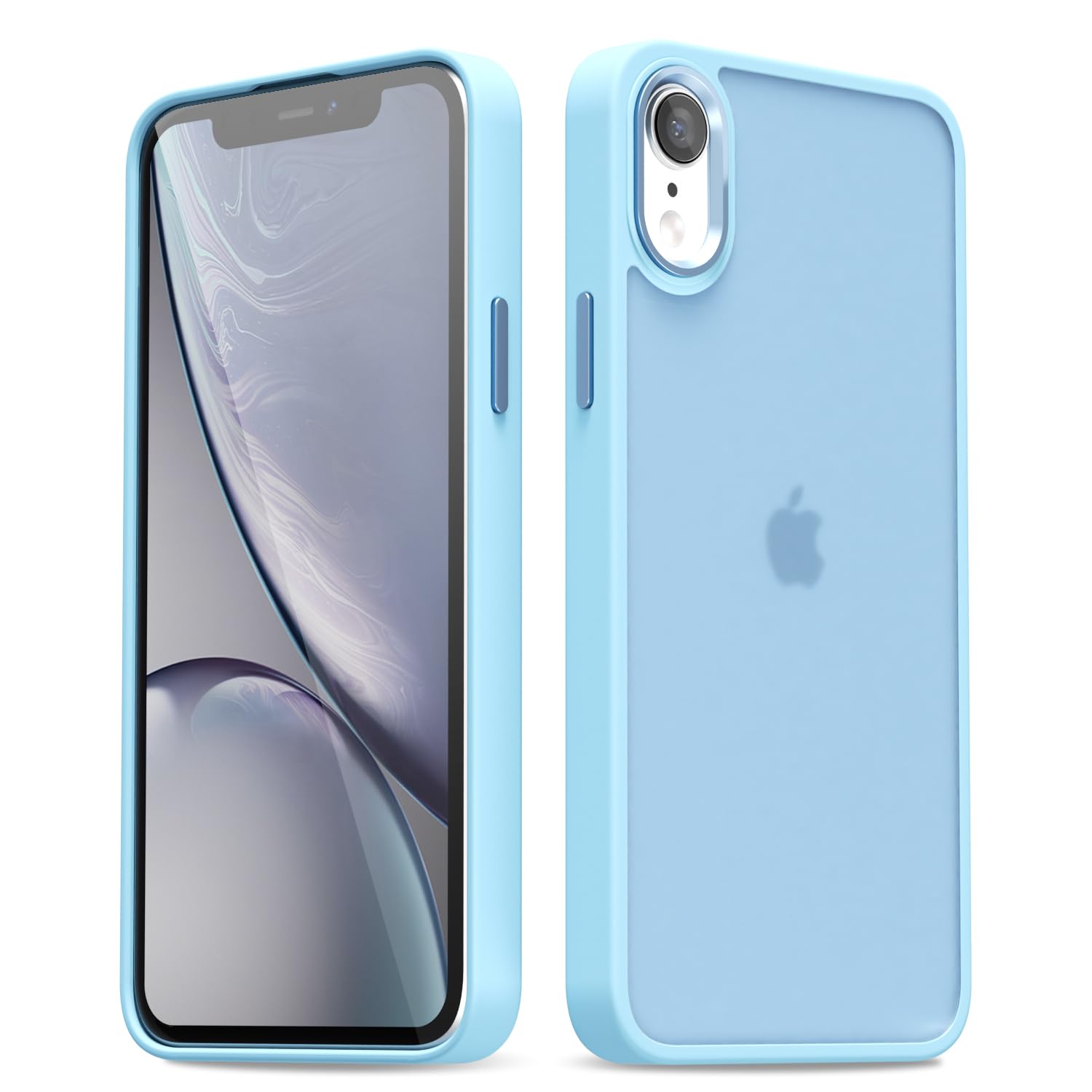 oakxco for iPhone XR Case Matte Clear, Translucent