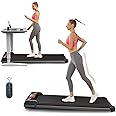 Upreign 3-in-1 Portable Treadmill，Under Desk Treadmill，Walking Pad for Home/Office, Remote Control and LED Display Screen