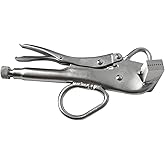 Locking Sheet Metal Clamp for Welding, 9.06‑Inch &ndash; Carbon Steel Extra Wide Duck Bill Pliers &ndash; Heavy‑Duty Vice Vise Grip for Automotive, Garage, Home Workshop &ndash; Black