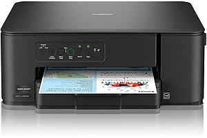 Brother Work Smart MFC-J1260W Wireless Colour Inkjet All-in-One Printer, Copier and Scanner with Starter Cartridges